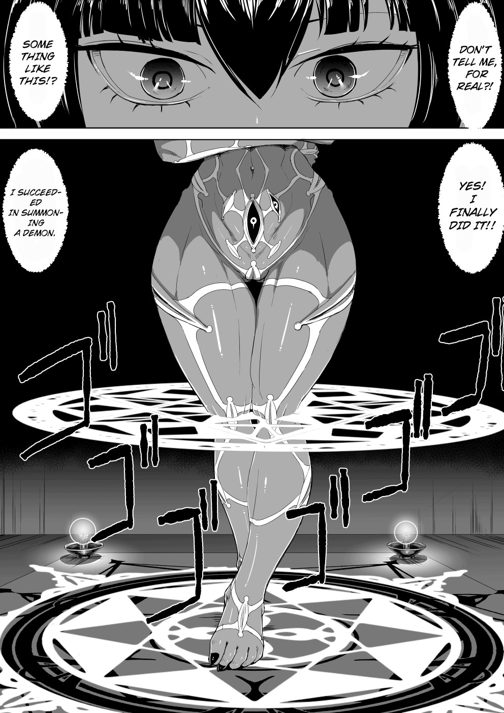 Hentai Manga Comic-Summoned Demon-Read-4